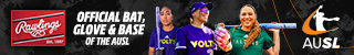 Rawlings, Official Bat, Glove, & Base of the AUSL
