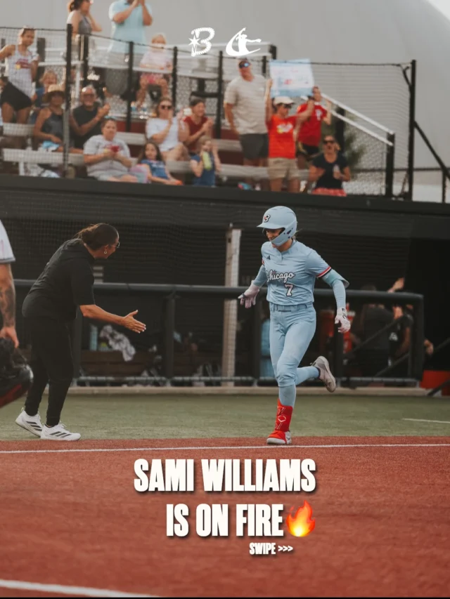 Slammy Williams, ânuff said ð¥ð¥
sheâs got TEN RBIs in 2 games ð³