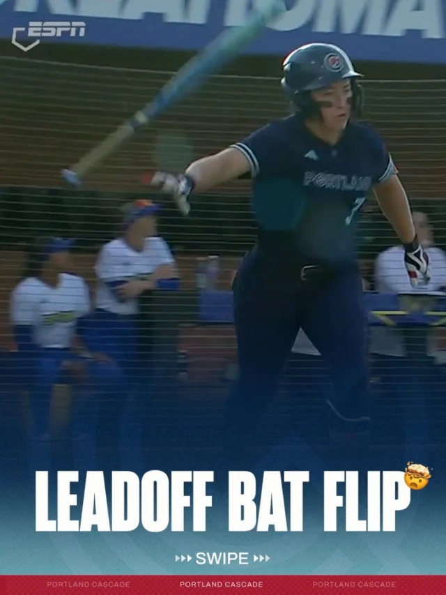 LEADOFF BATTER GOES YARD ð¥

Korbe Otis gives the Cascade an early 1-0 lead

ðº ESPN