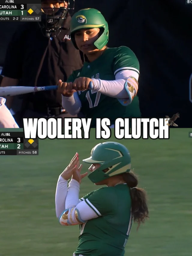 both runs scored by the Talons have been RBI from J-Woo ð
RBI in the 1st inning to score Jayda Coleman ð¥
RBI double in 3rd inning to score Aliyah Andrews ð
