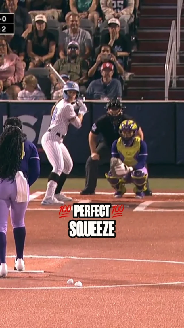 Absolutely no notes. 10/10. ð¤

@mzerkleee places a PERFECT squeeze bunt and the Bandits are on top!
