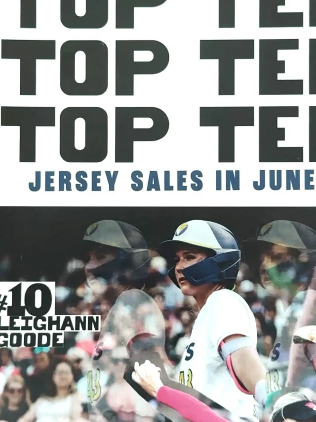 the top jersey sales last month ð