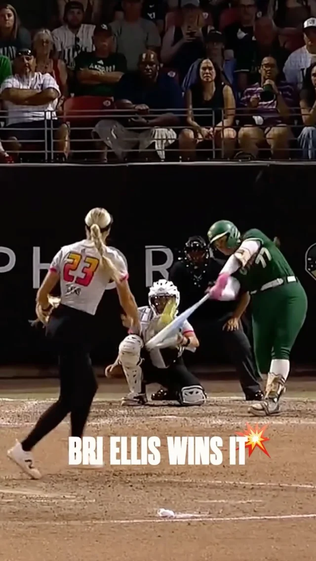 BRI ELLIS WALKS IT OFF IN THE 7TH
TALONS WIN