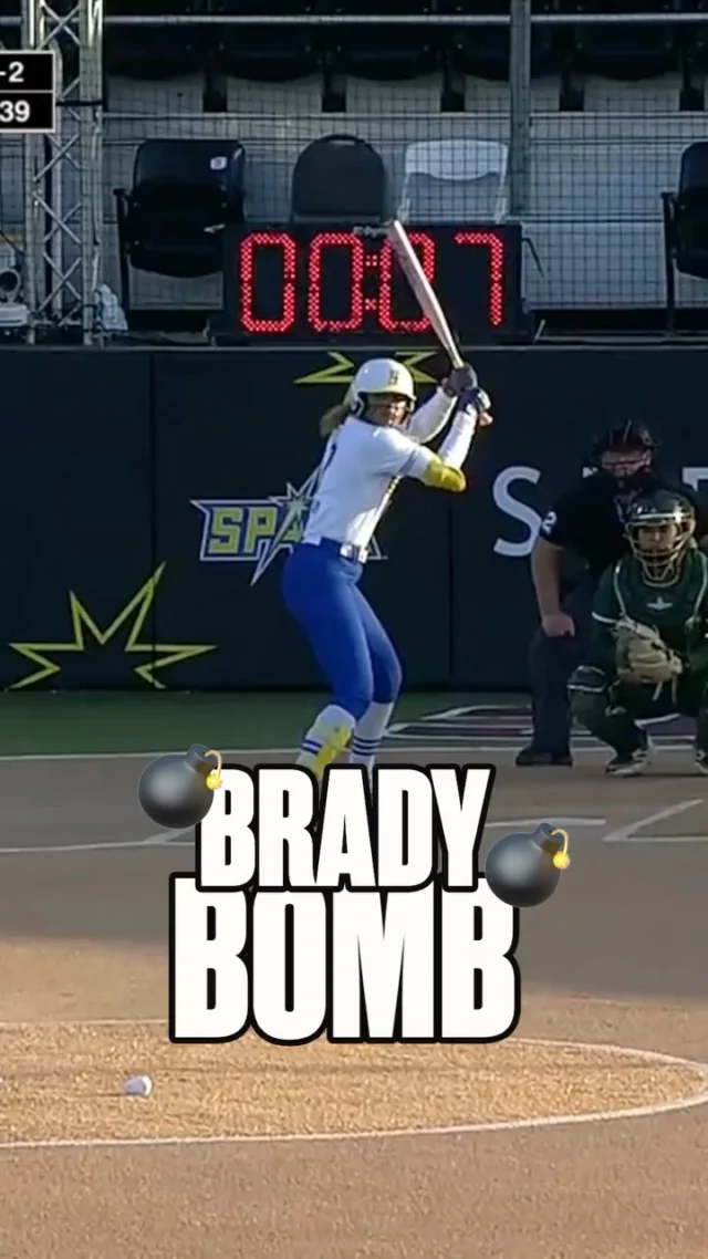 Doin' what she DOES ð

@mayabrady_ gets OKC on the board with a solo shot!