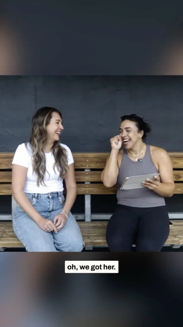 her spidey senses were tingling ðð¸ï¸

2025 Champion catcher for the Talons, Sharlize Palacios, talks about how she gets that feeling behind the plate when a runner is going. plus, having Hannah Flippen apply the tags doesn't hurt ð¤