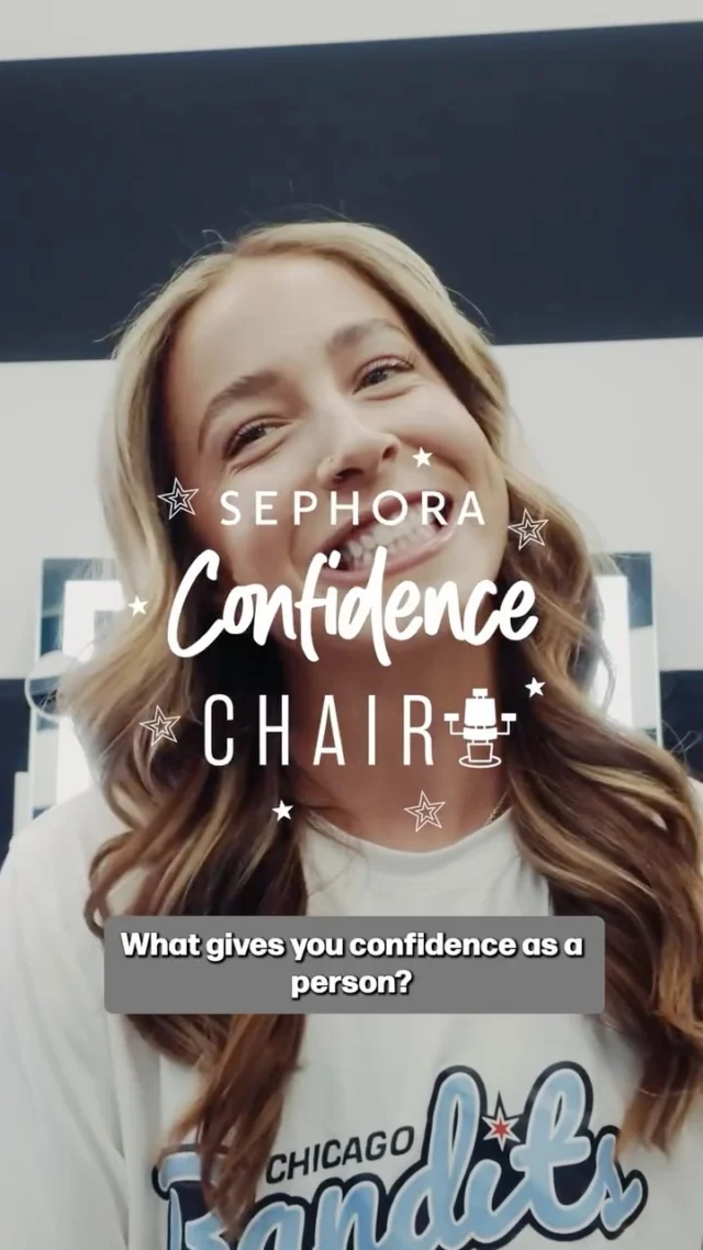 Confidence and softball go hand in hand. â¨
What makes you feel confident, on and off the field? @sephora