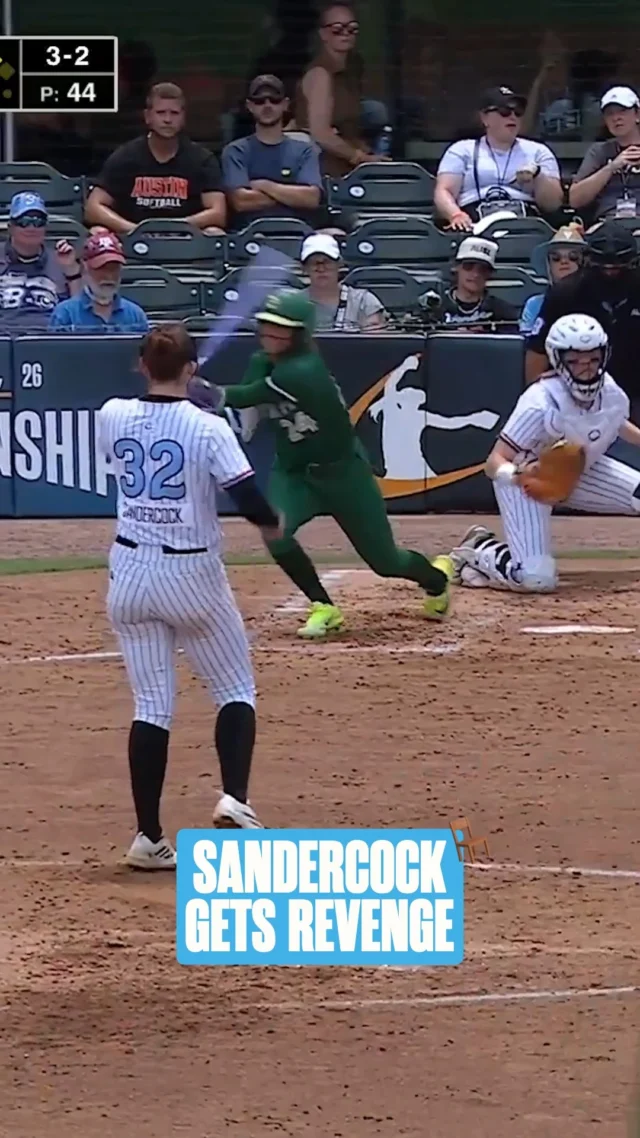 Kat Sandercock with BACK-TO-BACK strikeouts of Coleman and Allchin ð¤¯

ðº ESPN