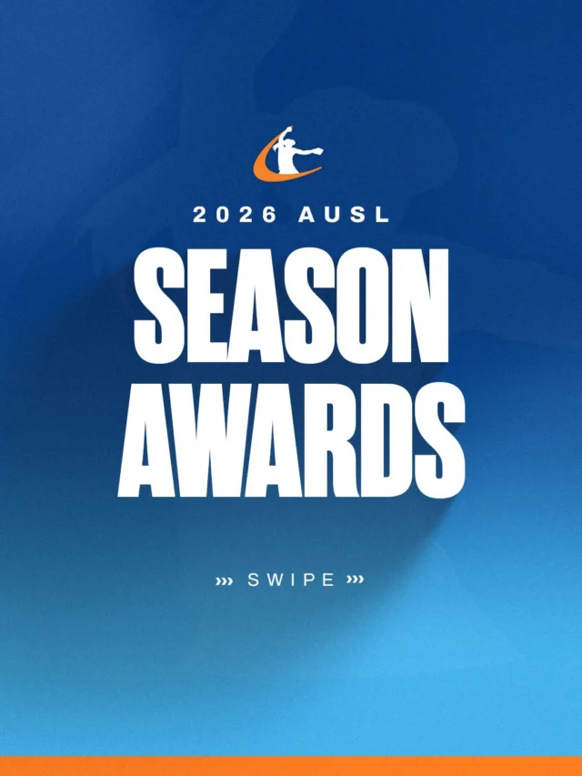 the 2026 AUSL end of season award winners ð