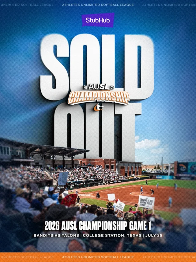 EVERYONE. WATCHES. WOMENâS. SOFTBALL.

presented by @stubhub