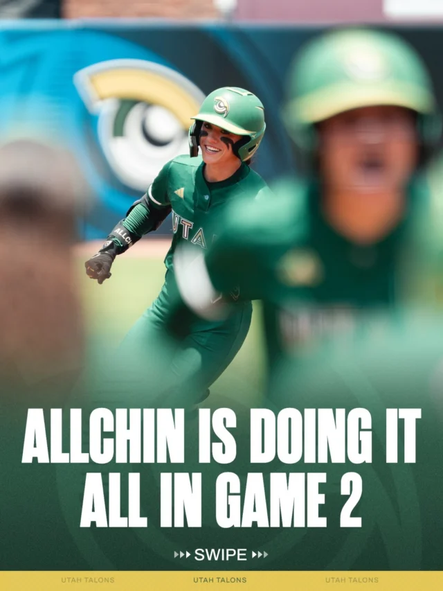 a 2-run homer, RBI double, and a couple of great defensive catches for the Utah left fielder ð 

ðº ESPN