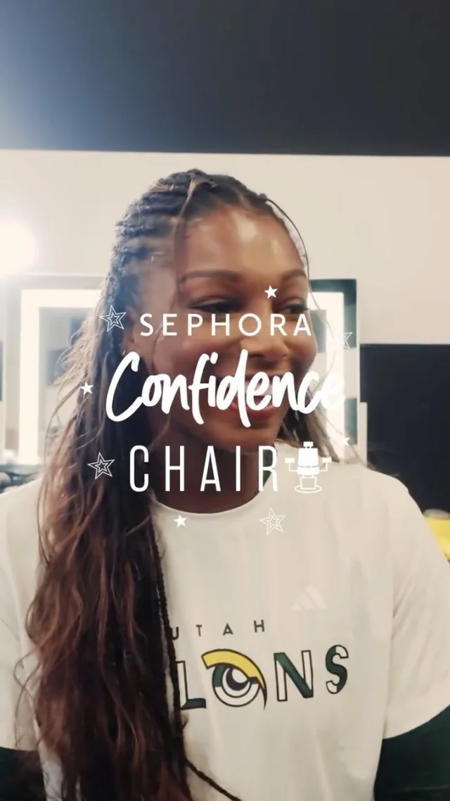 Confidence is key ð Take a seat in the chair
presented by @Sephora