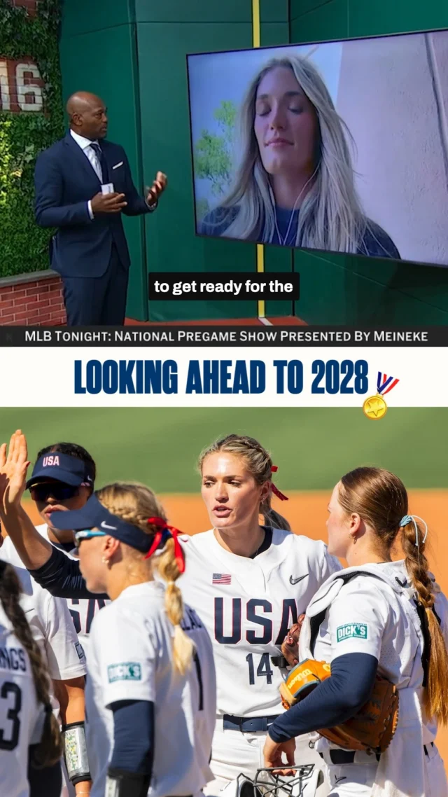 Montana Fouts joined Harold Reynolds on MLB Network to talk about what comes next after winning the 2026 AUSL Championship ð

hint: more softball. Fouts is currently competing with USA Softball in the International Cup, then heads to Chicago for the AUSL All-Star Cup ð¥