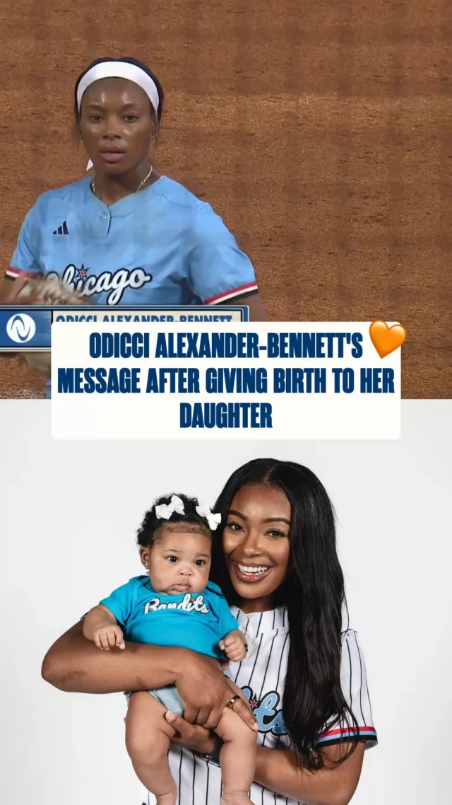 "Motherhood doesn't end your dreams." ð§¡
Odicci Alexander-Bennett competed last summer while pregnant and returned for the 2026 season after having her daughter, Halo. a true inspiration to us all ð¥¹