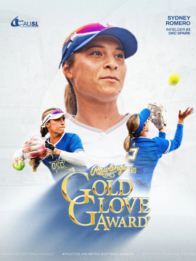 Your 2026 @rawlingssb Gold Glove Award winner... Sydney Romero â¡ï¸
Congratulations @sydsyd2 on earning the first Gold Glove Award in league history! Very much deserved ð