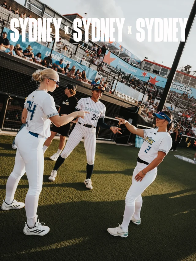 at any given time, there could be up to FIVE people named Sydney on the field AND three were on the same AUSL All-Star Cup roster in Series 2 ð¤¯