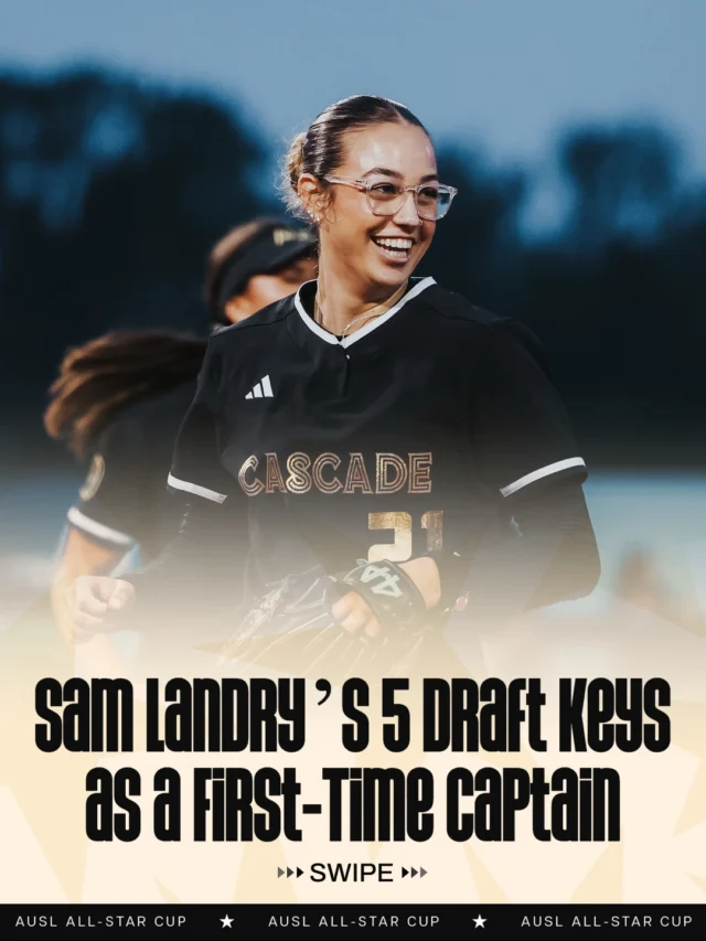 Sam Landry is in the captain's seat for the first time, and she came into the draft with a PLAN âï¸
read the full article by Savanna Collins on theausl.com!