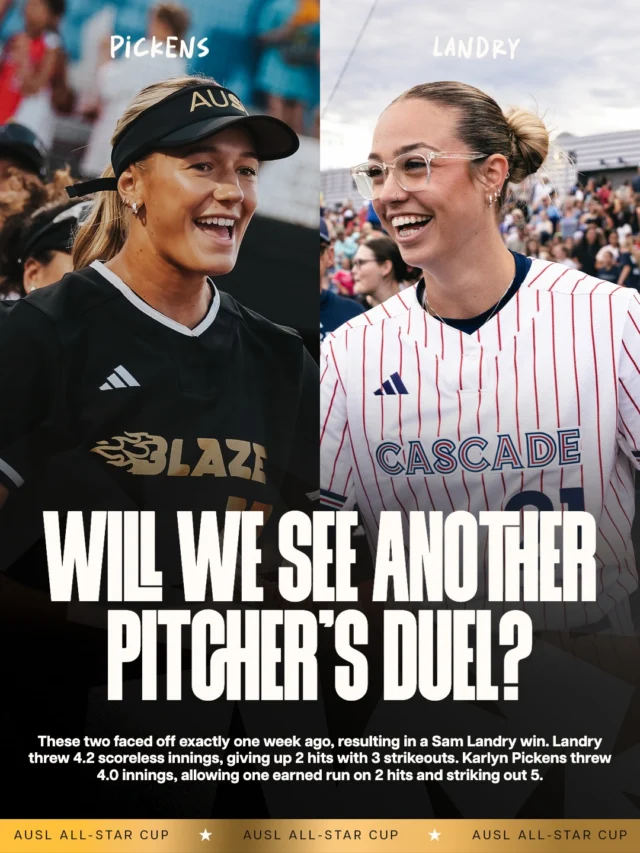 we saw this exact matchup in the circle on August 14th ð
Landry (W): 4.2 IP | 0 R | 3 K
Pickens: 4.0 IP | 1 ER | 5 K
tune in at 7pm ET on CBS Sports Network! ðº