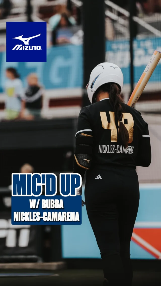 We are living for Bubba's â¨energyâ¨ at practice 

Mic'd up presented by @mizunofastpitchusa