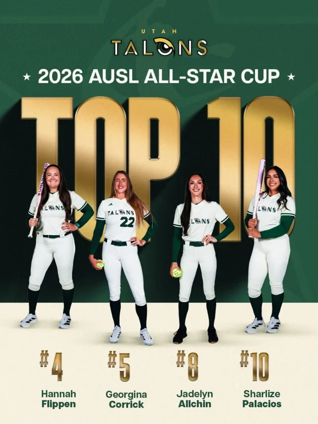the Talons led the way with FOUR players in the Top-10 of the AUSL All-Star Cup ð 

the Cascade and Bandits each had two a piece followed by the Volts and Blaze with one athlete in the Top-10!
