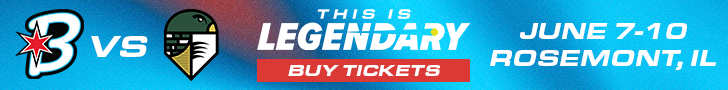 Bandits vs. Talons in Rosemont, Illinois Ticket Banner