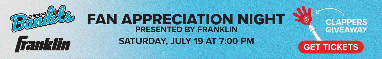 Bandits Fan Appreciation Night Banner Ad