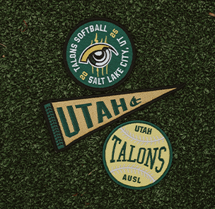 Utah Talons patches