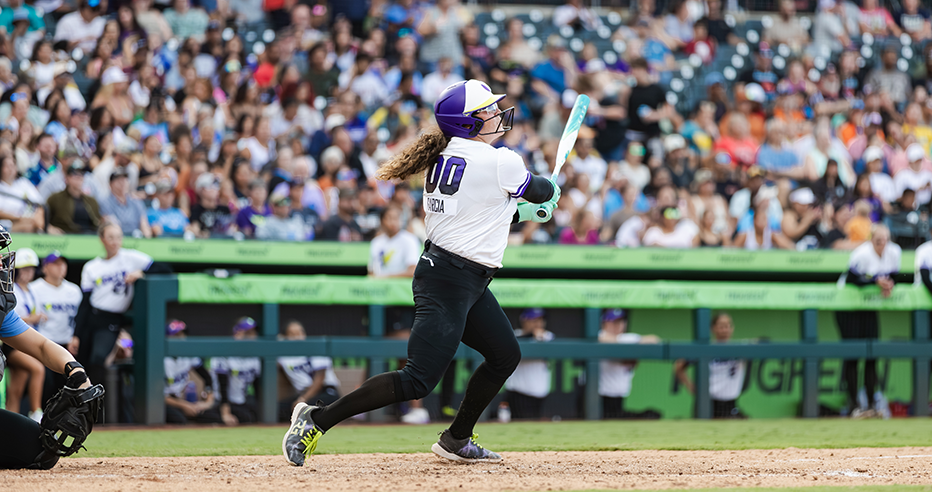Rachel Garcia batting for the Volts at Round Rock. The Texas Volts announced their 2026 schedule and single game ticket details.