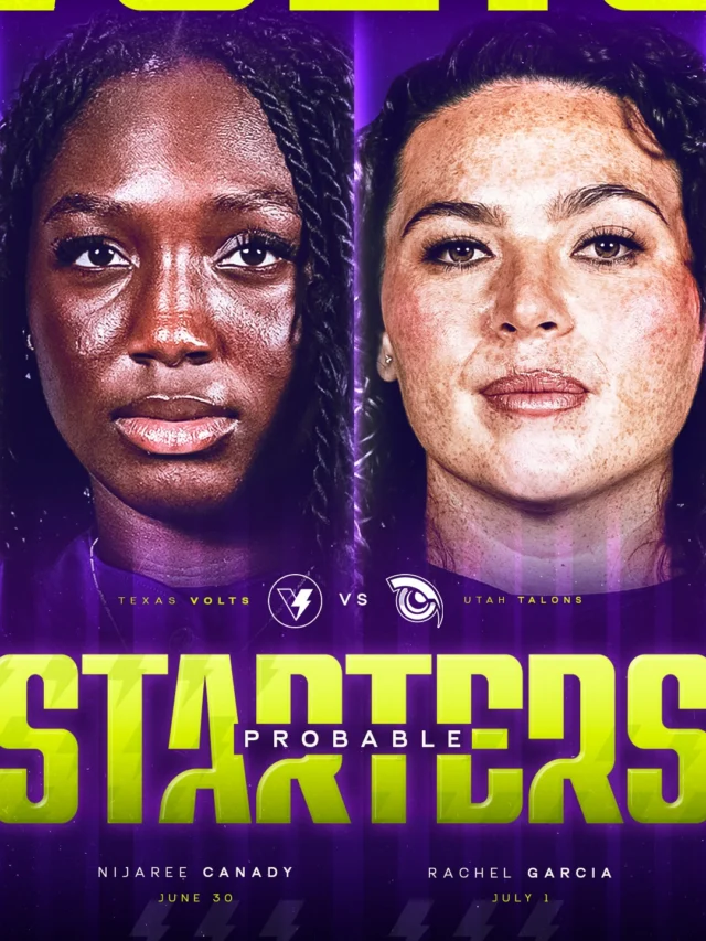 probable starters for our 2-game set taking on the birds â¡ï¸
Game 1: NiJaree Canady
Game 2: Rachel Garcia
