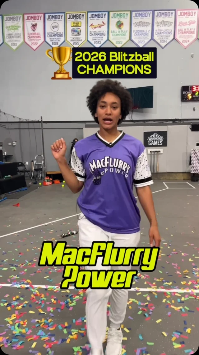 These Chanels took the 2026 Blitzball title ðââï¸ð
loved being part of the @jmwarehouse_ games & MacFlurry Power