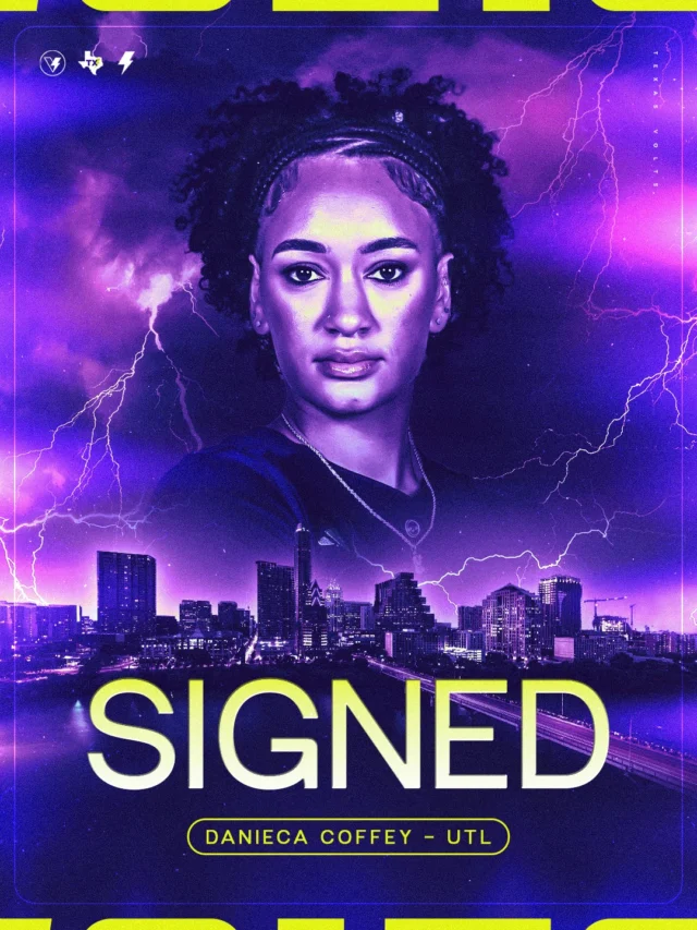 the bayou baddie is SIGNED for 2027 â¡ï¸

UTIL Danieca Coffey signed a standard player agreement to be back with the Volts for next season

ð https://theausl.pro/4yOh54k