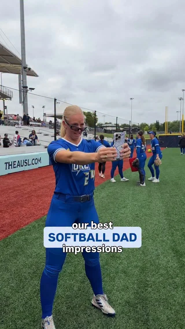 happy Fatherâs Day to all the softball dads looking over outfield fences ð
