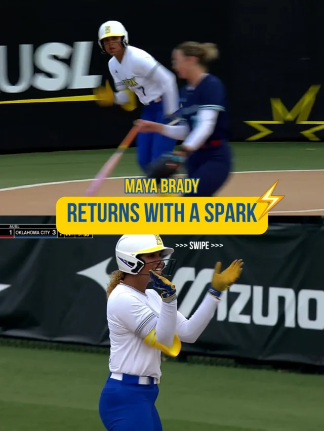 two out RBIs for @mayabrady_ âs first game since June 23 â¼ï¸