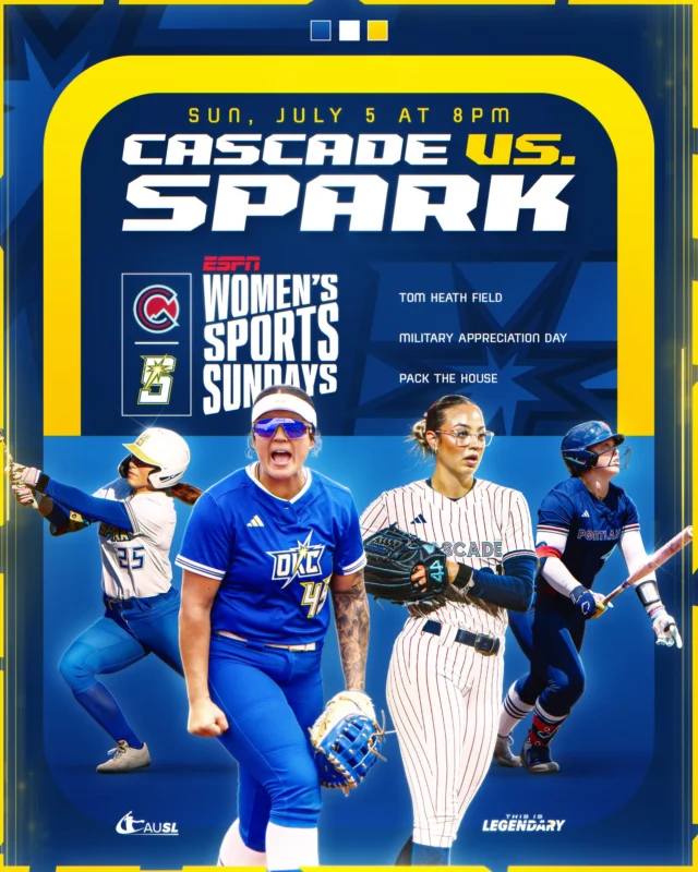 ðððððððð: Sunday night's matchup vs. Cascade will now be featured on @espn ðð¨ð¦ðð§'ð¬ ðð©ð¨ð«ð­ð¬ ðð®ð§ððð²ð¬! Pack the house â¡ï¸

ðï¸ Military members get in FREE with military ID
ðï¸ @ok_christian students get in FREE with student ID
ðï¸ Groups of 10+ now get 25% off with code SPARKGROUP25 - Sunday only!
