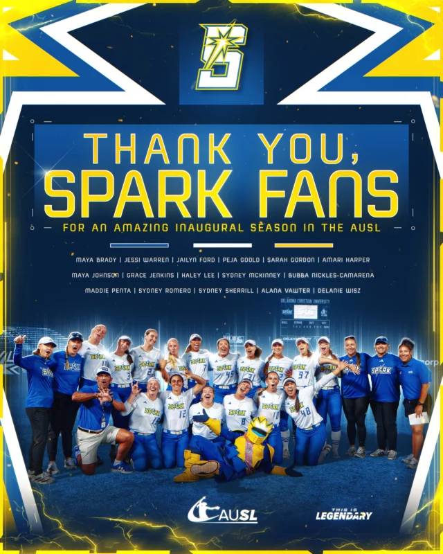 an incredible season of firsts ð

Thank you, Spark fans! This is just the beginning!
