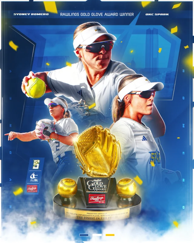 syd struck gold ð

Sydney Romero is your 2026 Rawlings Gold Glove Award Winner! â¡ï¸