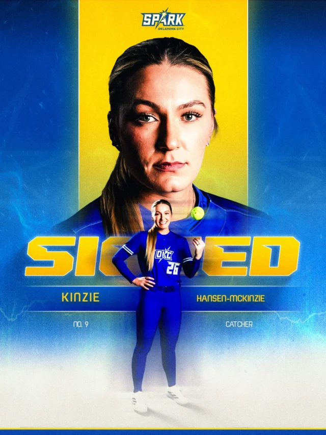 K9 IS BACK IN OKC â¨ð®âð¨

Kinzie Hansen-McKinzie will make her AUSL debut in a Spark uniform next season!

ð: https://theausl.pro/spark-2027-roster